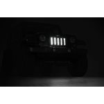 JEEP 8"VERTICAL LED GRILLE KIT | BLACK SERIES 07-17 WRANGLER JK