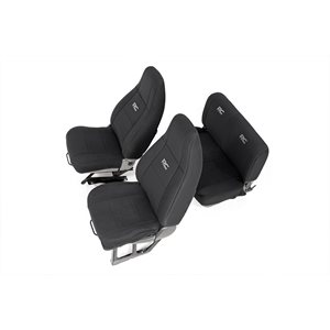 SEAT COVERS FRONT AND REAR | JEEP WRANGLER YJ 4WD (1987-1990)
