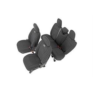 SEAT COVERS JEEP WRANGLER JL 4WD (2018-2022) | 4-DOOR MODELS W / O REAR ARM REST