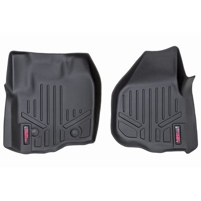 HEAVY DUTY FLOOR MATS [FR] 12-16 FORD SUPER DUTY | RAISED PEDAL