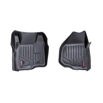 H D FLOOR MATS [FR] 11-16 FORD SUPER DUTY | DEPRESSED PEDAL