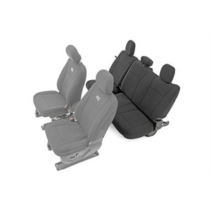 SEAT COVERS | REAR | NO FOLD-DOWN ARMREST IN REAR | FORD F-150 (15-21) / SUPER DUTY (17-22)