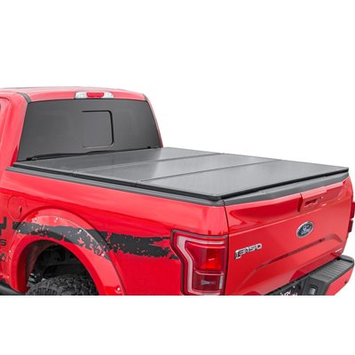 DODGE RAM 1500 09-16 HARD TRI-FOLD BED COVER (6'6" BED)