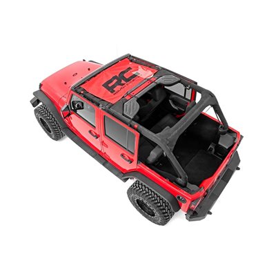 JEEP JK 07-18 MESH BIKINI TOP / RED